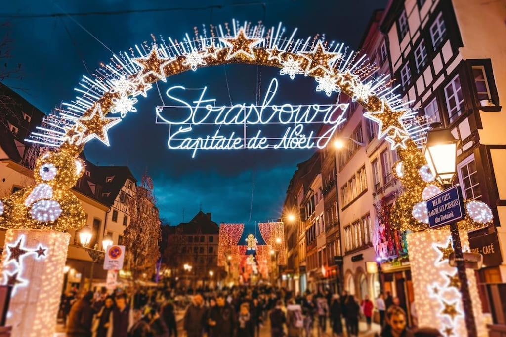 Appart Premium Aux Portes De Strasbourg Avec Parking Prive Schiltigheim Exterior photo